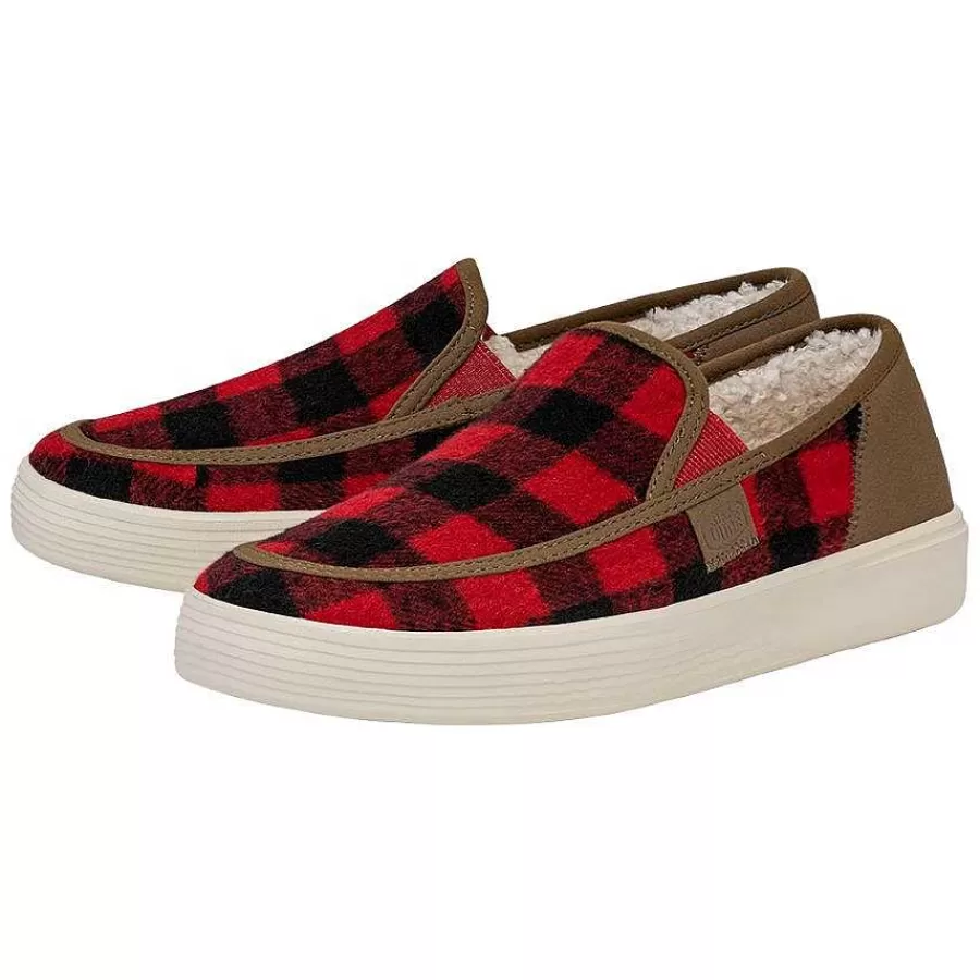 Hey Dude Sunapee Buffalo Plaid Women Best Sale