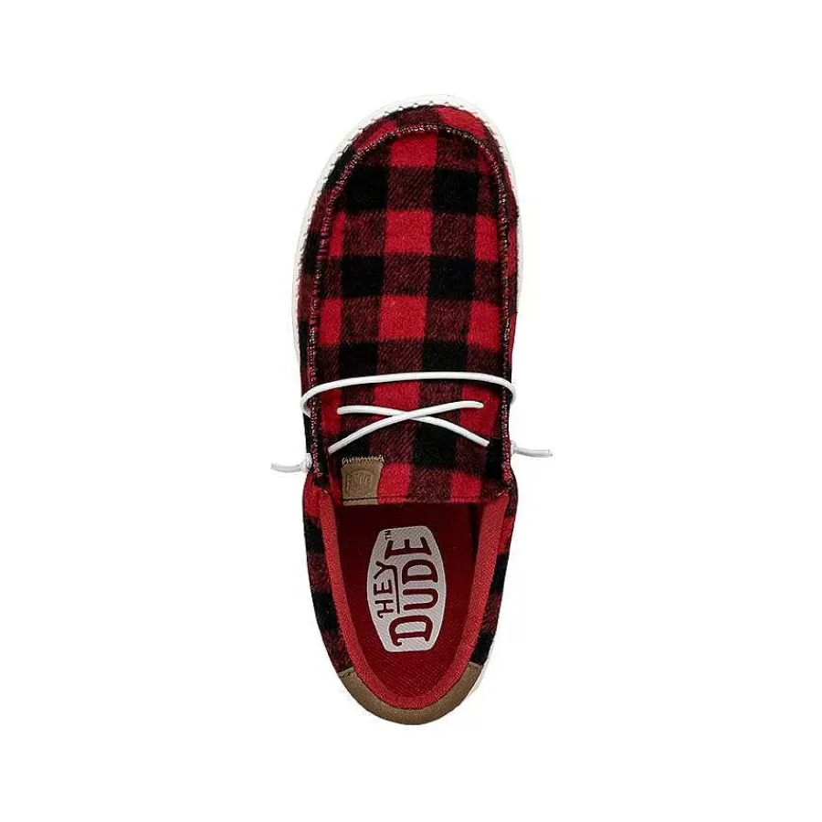 Hey Dude Wally Buffalo Plaid Store