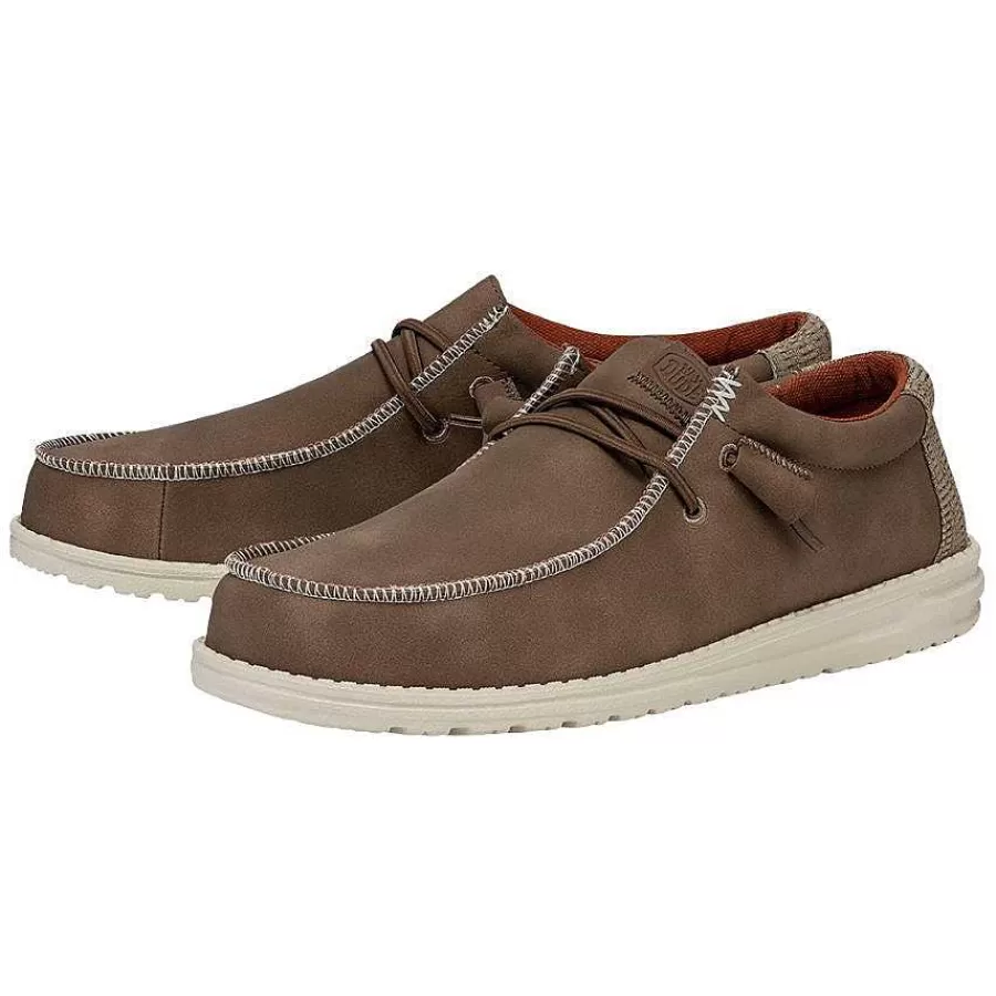 Hey Dude Wally Fabricated Leather Discount