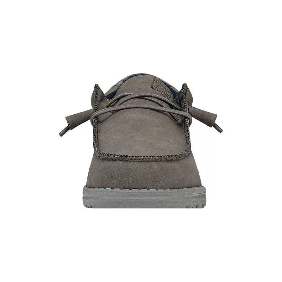 Hey Dude Wally Fabricated Leather Best