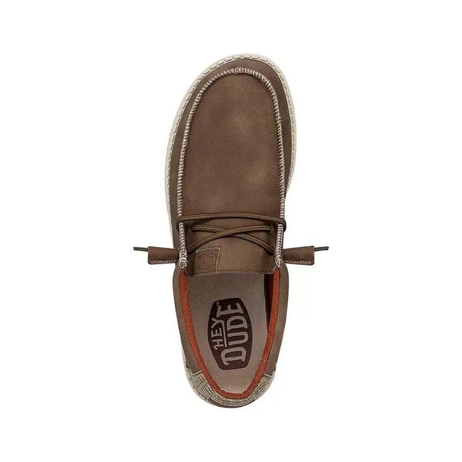Hey Dude Wally Fabricated Leather Discount