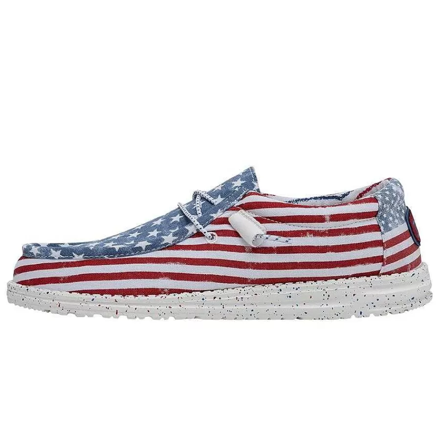 Hey Dude Wally Patriotic Best Sale