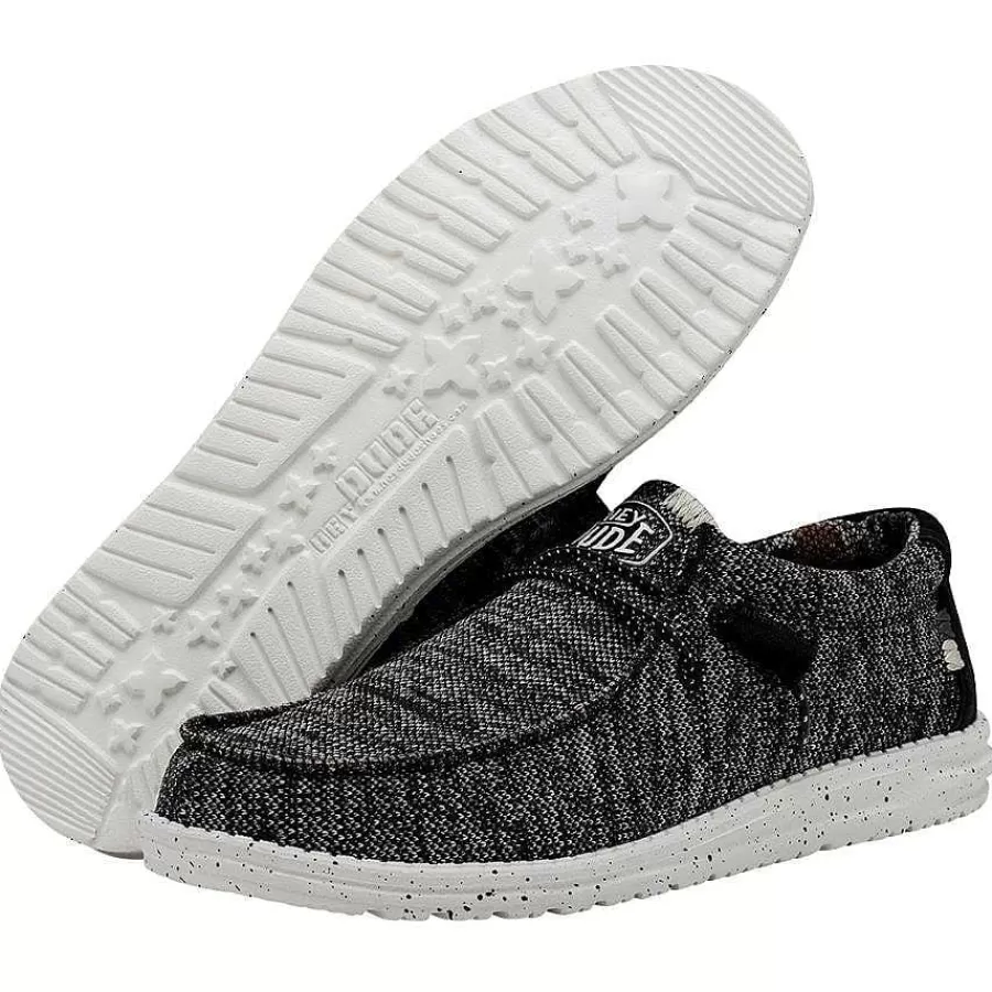 Hey Dude Wally Sox Stitch Fashion