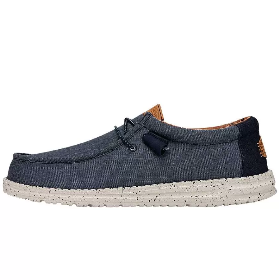 Hey Dude Wally Washed Canvas Flash Sale