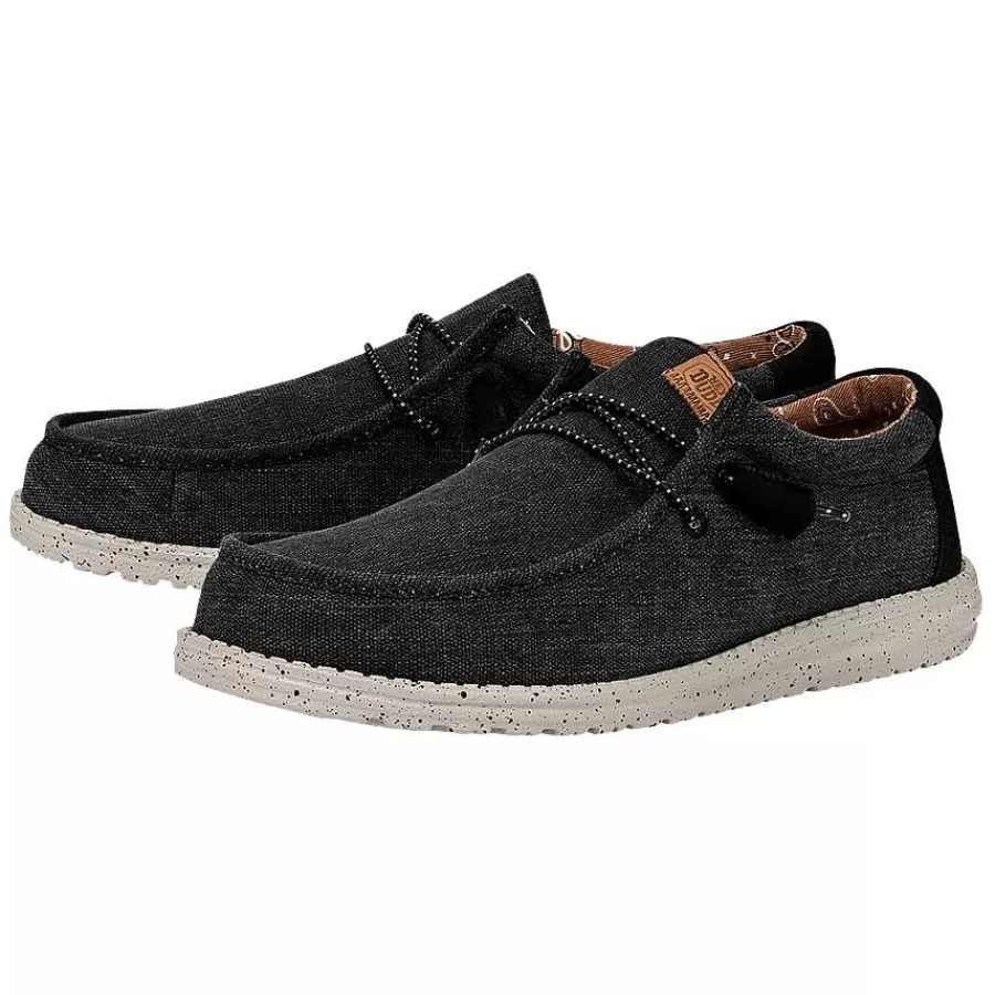 Hey Dude Wally Washed Canvas Clearance