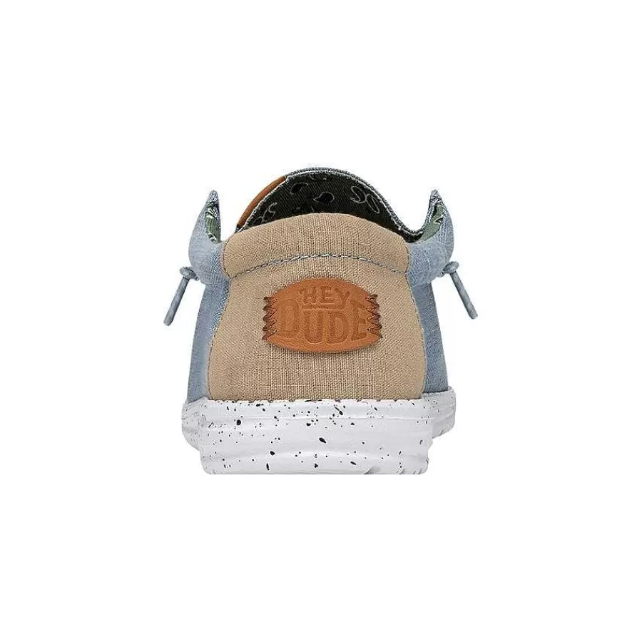 Hey Dude Wally Washed Canvas Discount