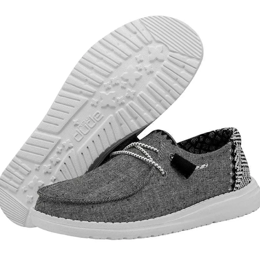 Hey Dude Wendy Chambray Woven Fashion